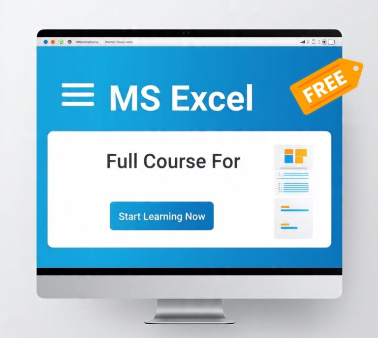 MS Excel Full Course with AI